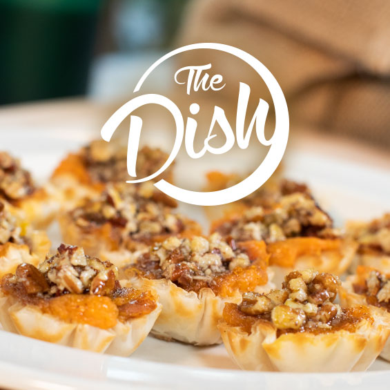 Harvest Sweet Potato Pecan Pie Tarts