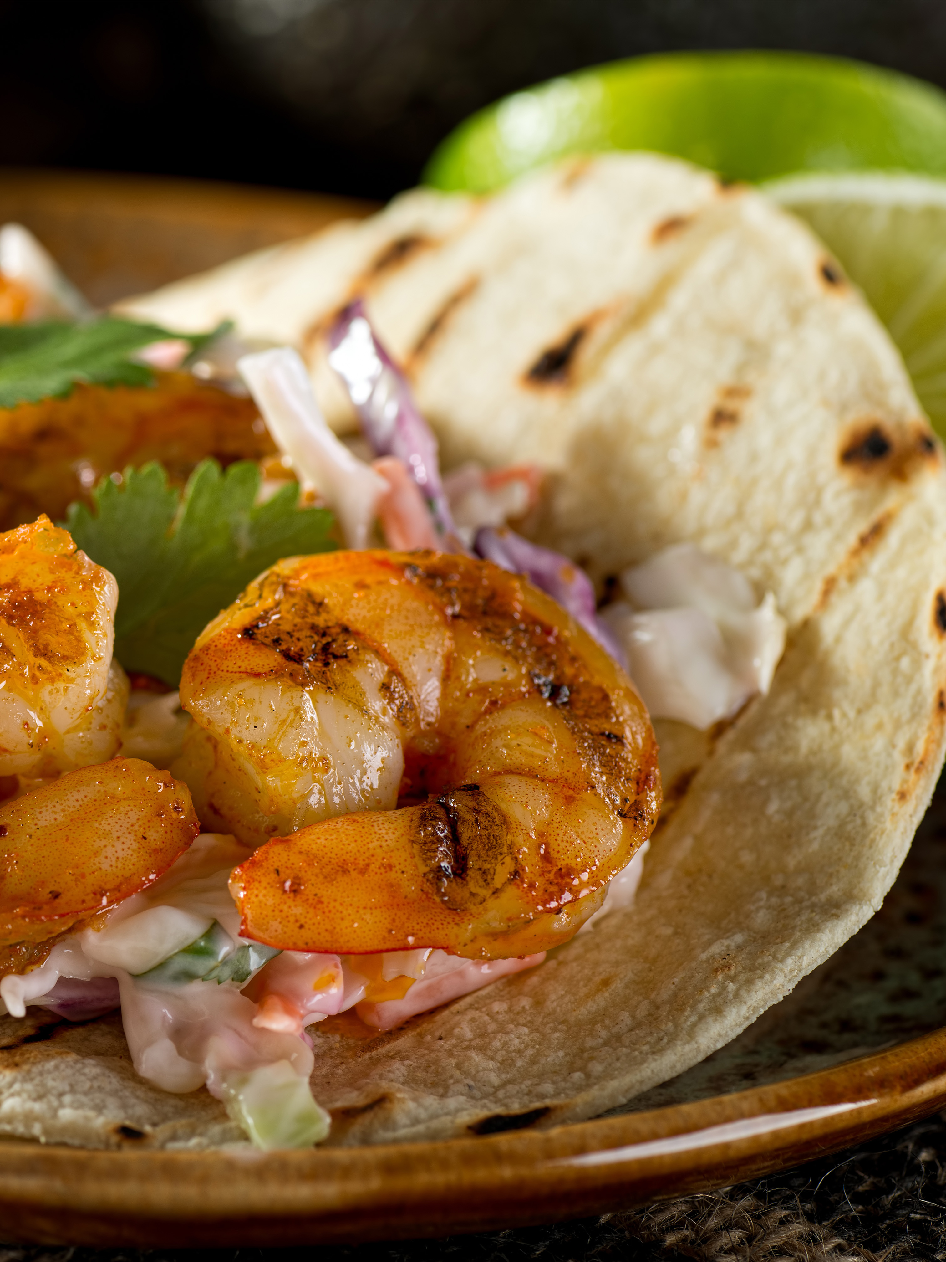 Shrimp taco